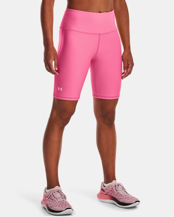 Damen HeatGear® Armour Fahrradshorts, Pink, pdpMainDesktop image number 0